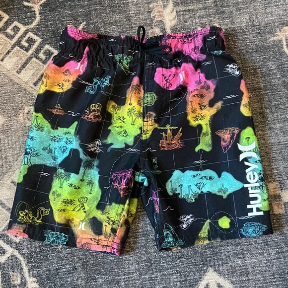 TODDLER BOY HURLEY SWIM TRUNKS 4T - Picture 1 of 6